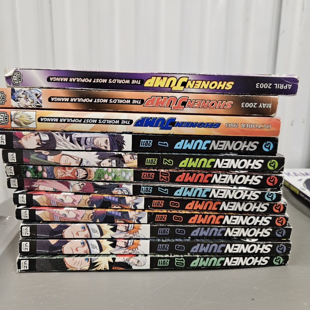 Pile of Shonen Jump